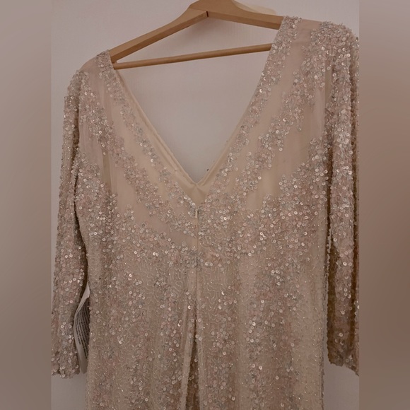 16 couture macduggal 4247d mermaid sequin gown / new - Picture 7 of 10